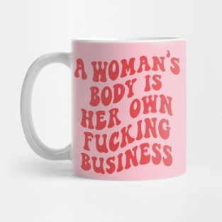 Pro Choice Feminist Mug